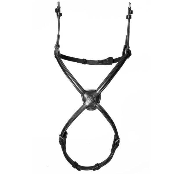 Henry James Double Buckle Figure 8 Grackle Noseband