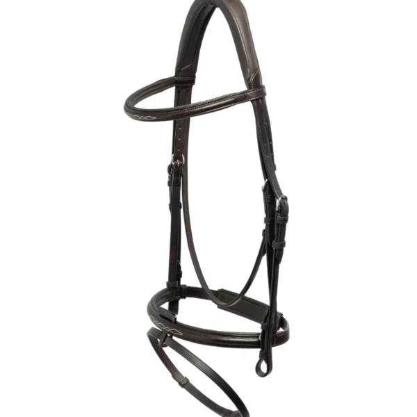 Menetics Flash Bridle Fancy Stitching