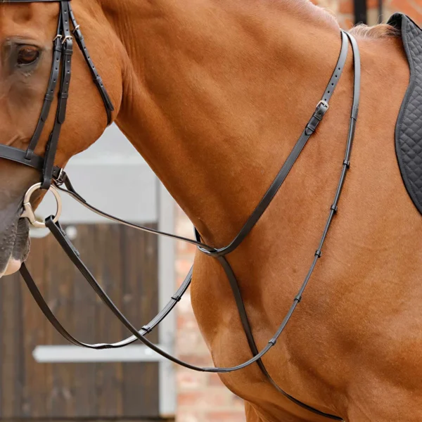 Gressan Standing Martingale Black/Brown
