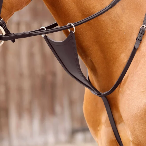 Rosello Bib Martingale Black/Brown