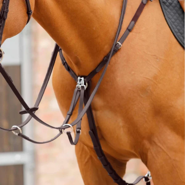 Valbrona Performance Breastplate Black/Brown