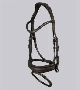 Veneto Anatomical Snaffle Bridle Black/Brown - Image 11